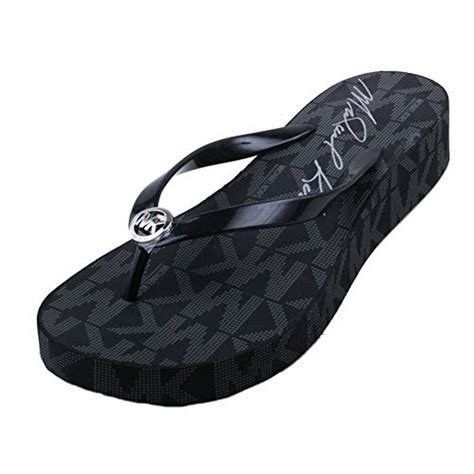 cheap michael kors flip flops|michael kors platform flip flops.